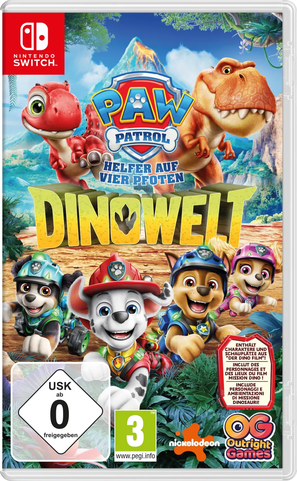 paw-patrol-dinowelt-nintendo-switch-spiel-standard image 1