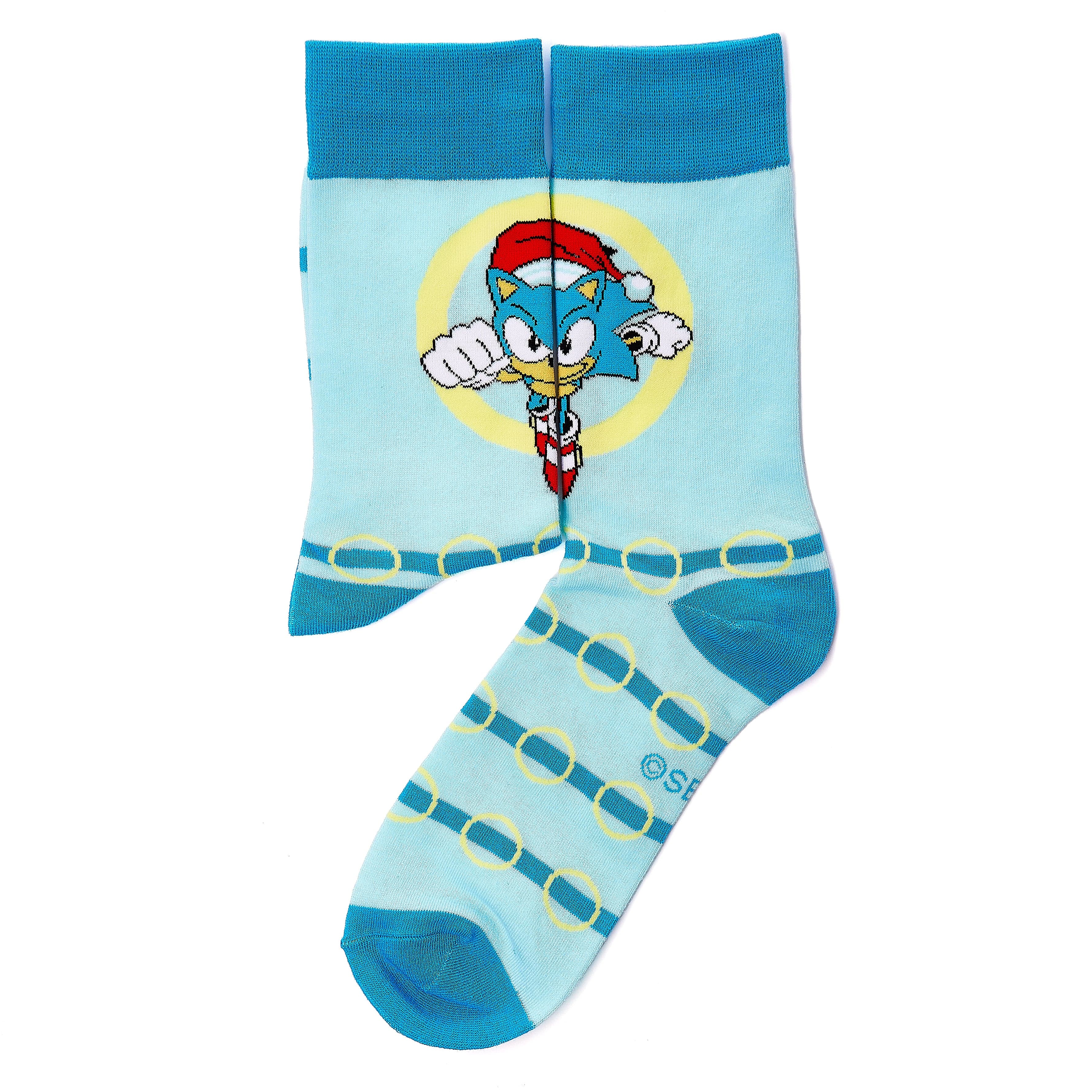 sonic-the-hedgehog-classic-winter-socken-gaming-socken image 4