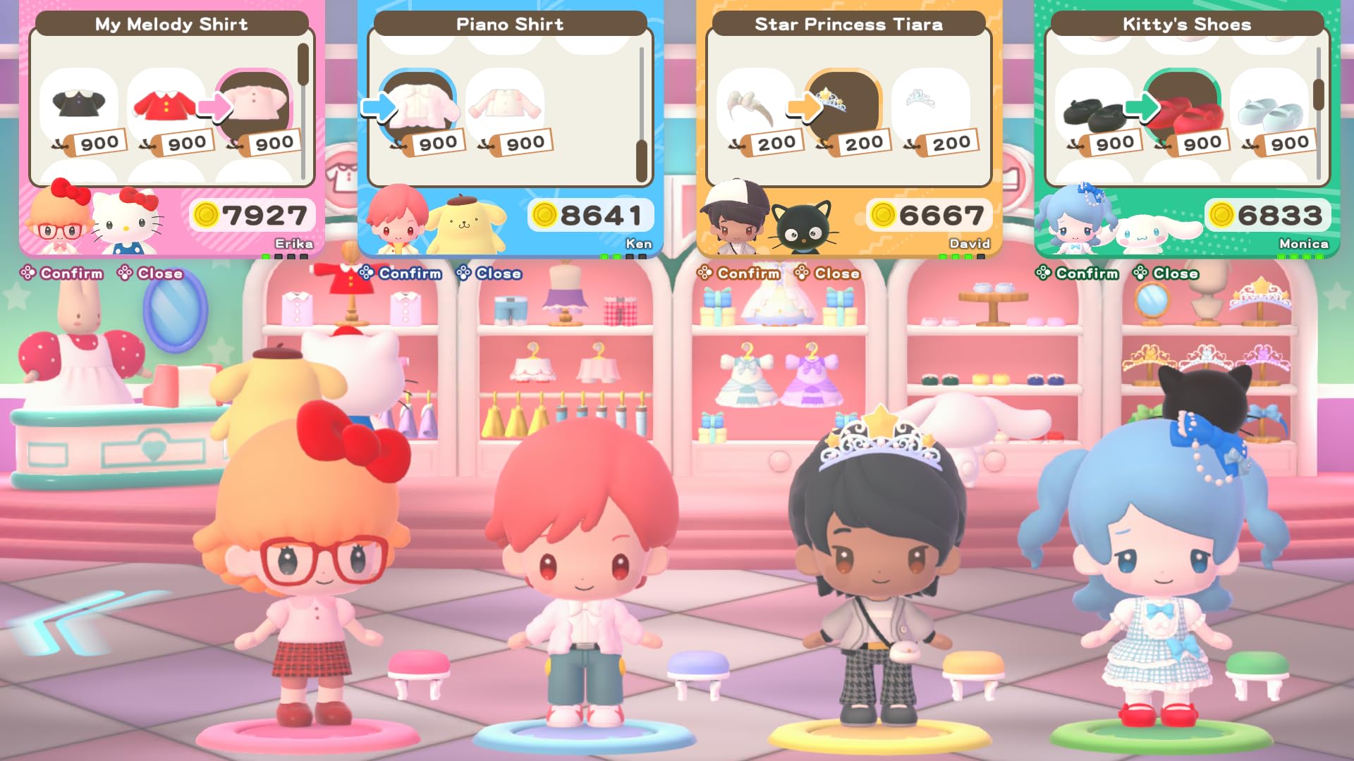 sanrio-hello-kitty-party-land-launch-edition-switch-spiel-malbuch image 6