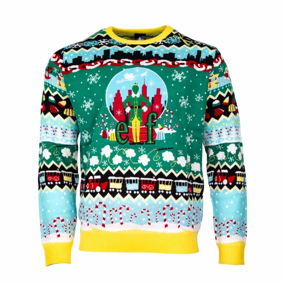 numskull-elf-christmas-jumper-ugly-sweater-unisex image 2