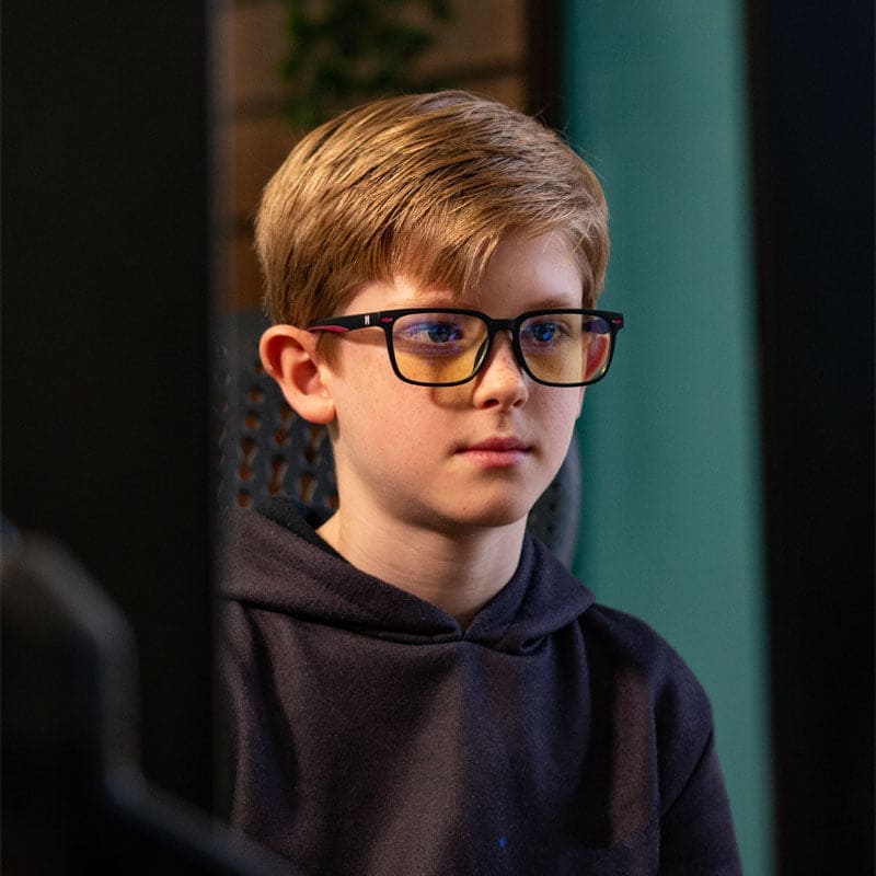 numskull-gaming-brille-kinder-blaulichtfilter-schwarz image 2