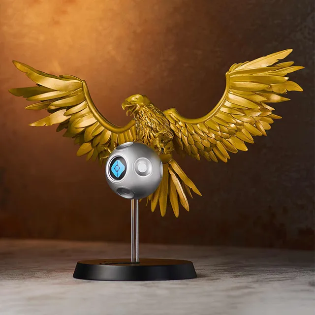 destiny-2-rival-warlock-ghost-statue-34-6cm-gold image 1