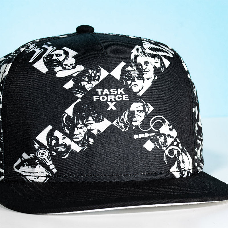 numskull-suicide-squad-task-force-x-snapback-cap-schwarz image 3