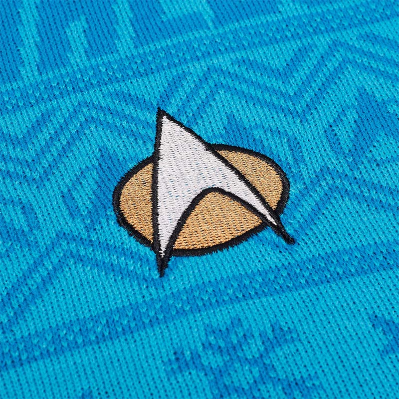 numskull-star-trek-weihnachtspullover-blau-strick-unisex image 7