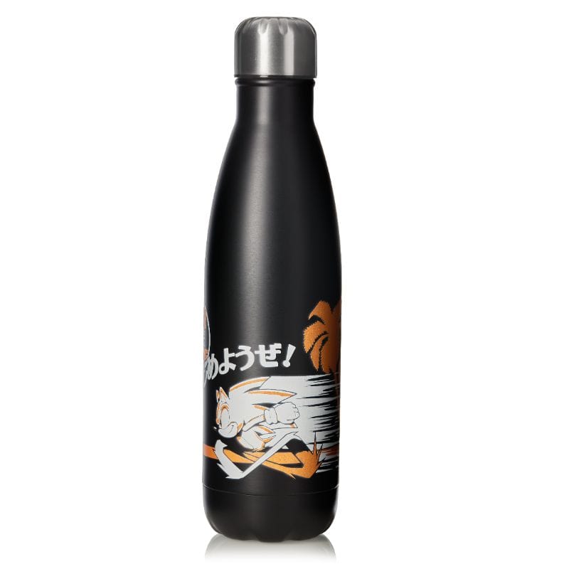 sonic-shonen-black-bowling-trinkflasche-schwarz-limited image 2