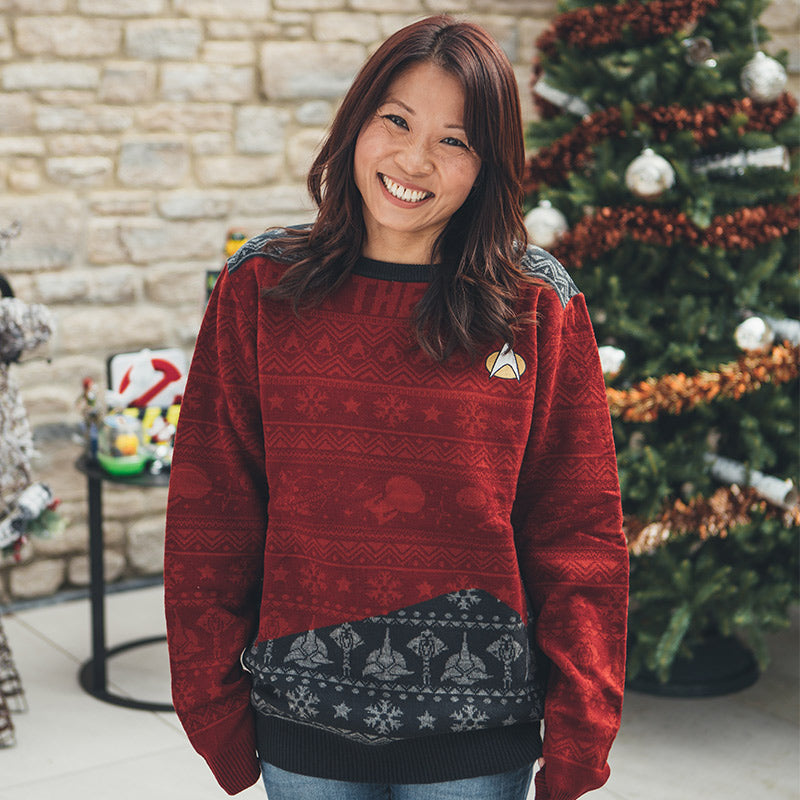 star-trek-trek-the-halls-weihnachtspullover-gestrickt image 3