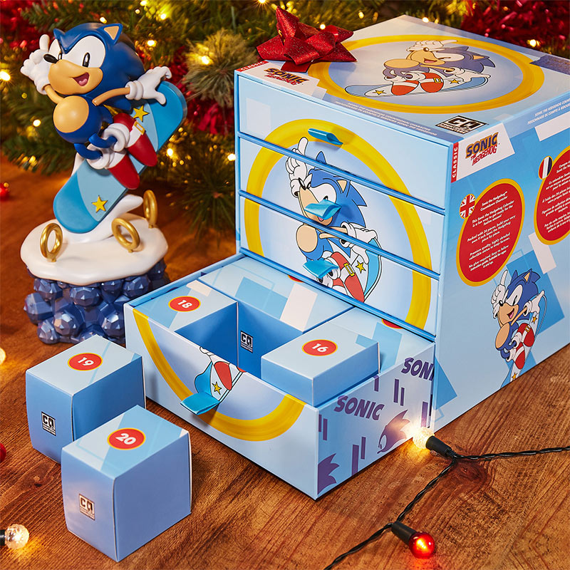 numskull-sonic-countdown-characters-adventskalender-snowboard-figur image 2