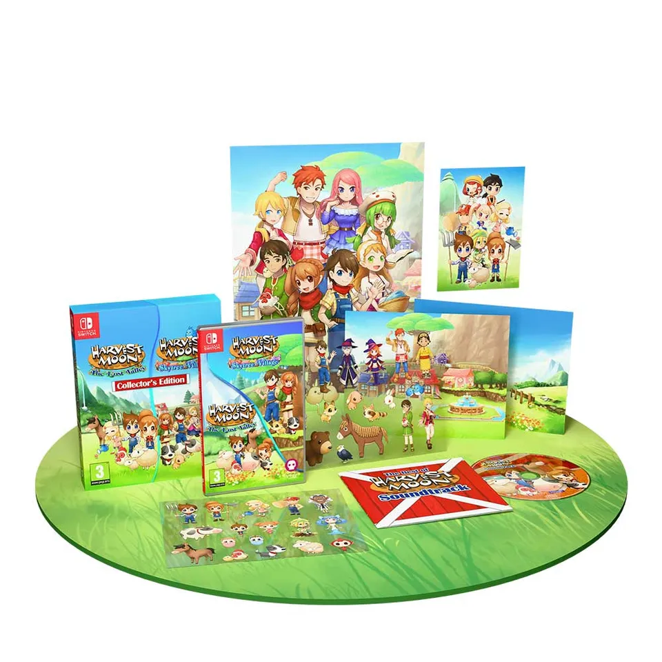harvest-moon-lost-valley-skytree-village-switch-collectors-edition image 1