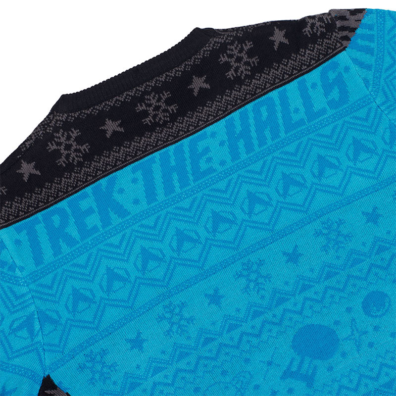 numskull-star-trek-weihnachtspullover-blau-strick-unisex image 4