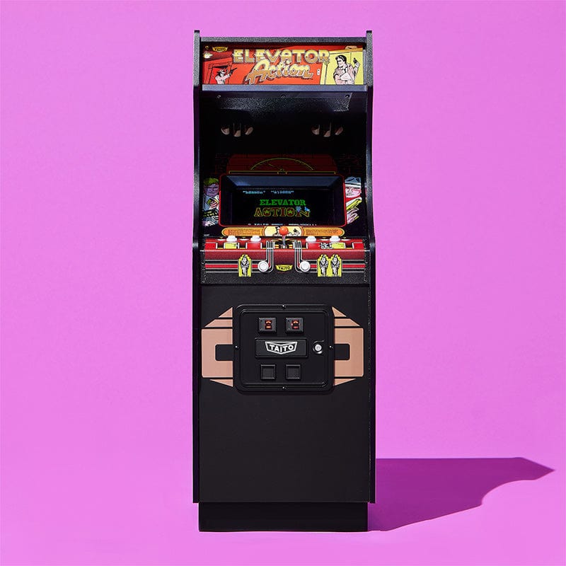 numskull-quarter-arcades-elevator-action-spielautomat-1-4-holz image 7