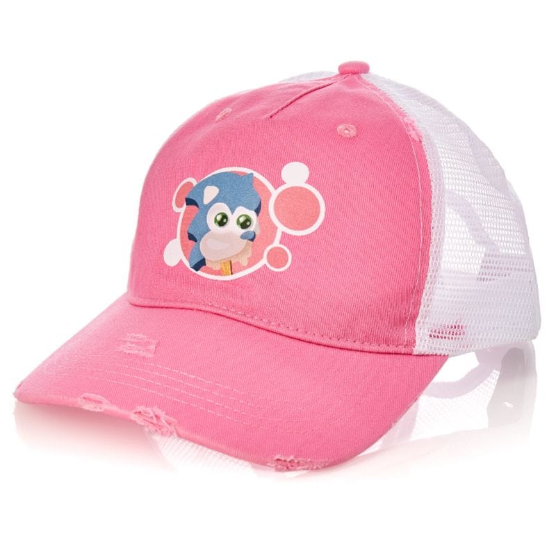 numskull-sonic-ice-cream-trucker-cap-rosa-snapback image 1