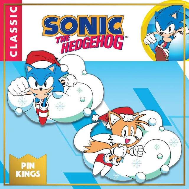 numskull-pin-kings-sonic-winter-pin-badge-set-classic image 1