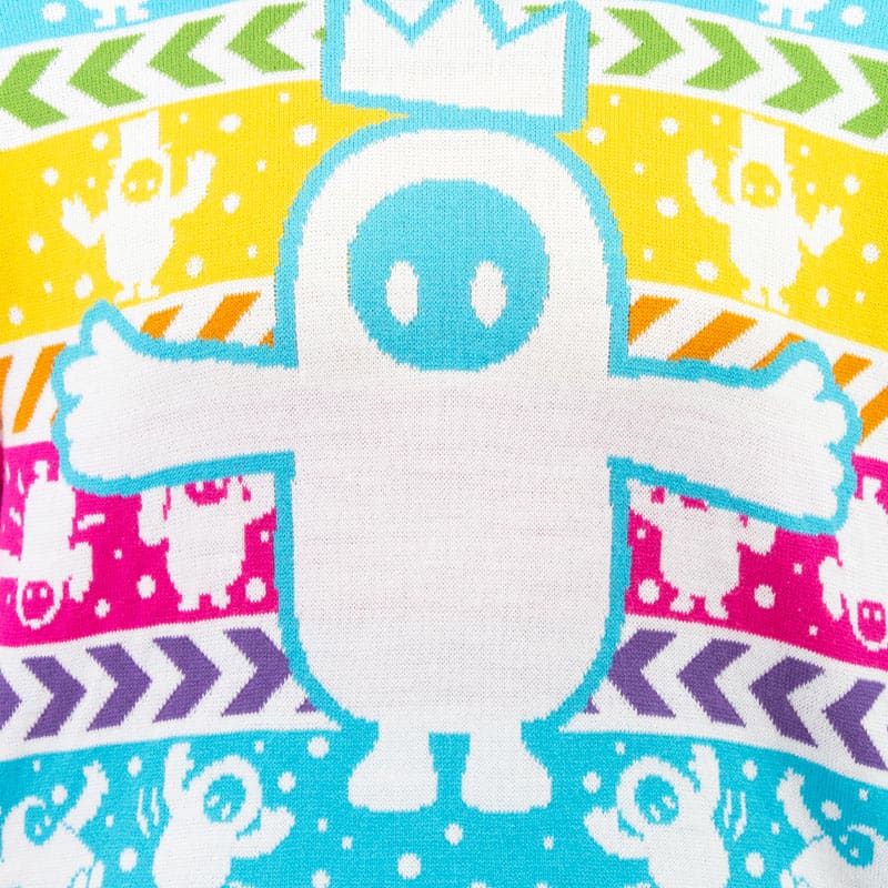 numskull-fall-guys-christmas-jumper-weihnachtspullover-strick image 4