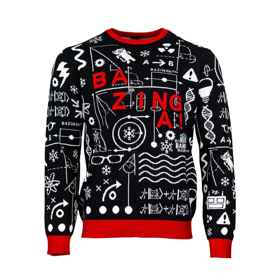 the-big-bang-theory-bazinga-weihnachtspullover-4xl-gestrickt image 1