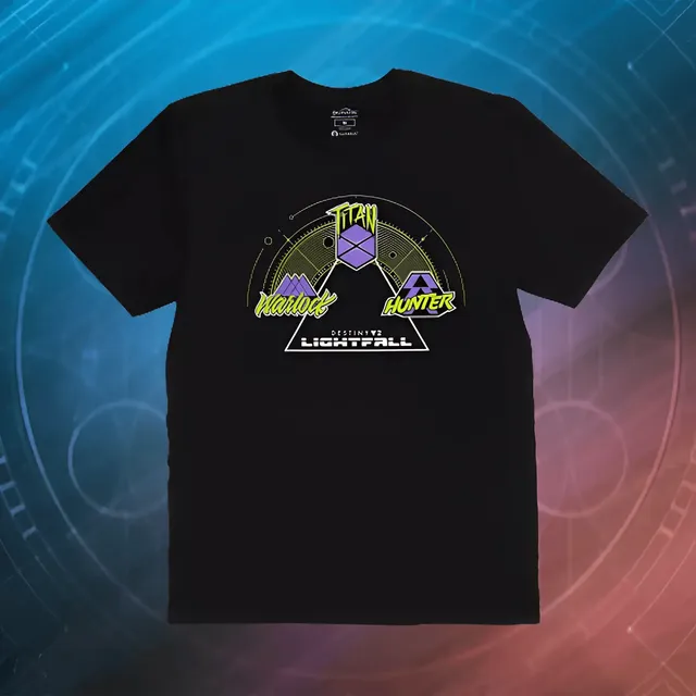 numskull-destiny-lightfall-synthwave-t-shirt-unisex image 1