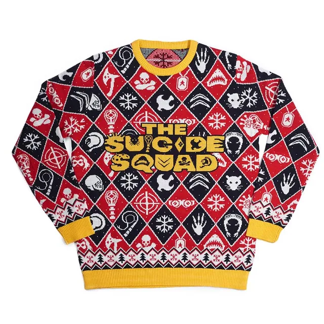 numskull-suicide-squad-christmas-jumper-weihnachtspullover-m-gestrickt image 1