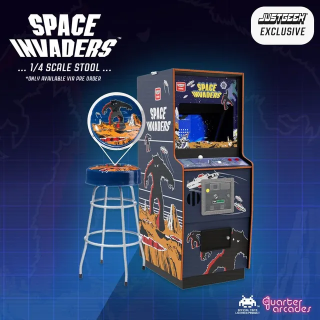 numskull-quarter-arcades-taito-space-invaders-cabinet-hocker image 1