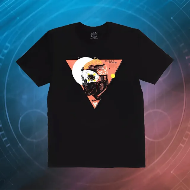 numskull-apparel-destiny-lightfall-eye4aneye-t-shirt-schwarz image 1