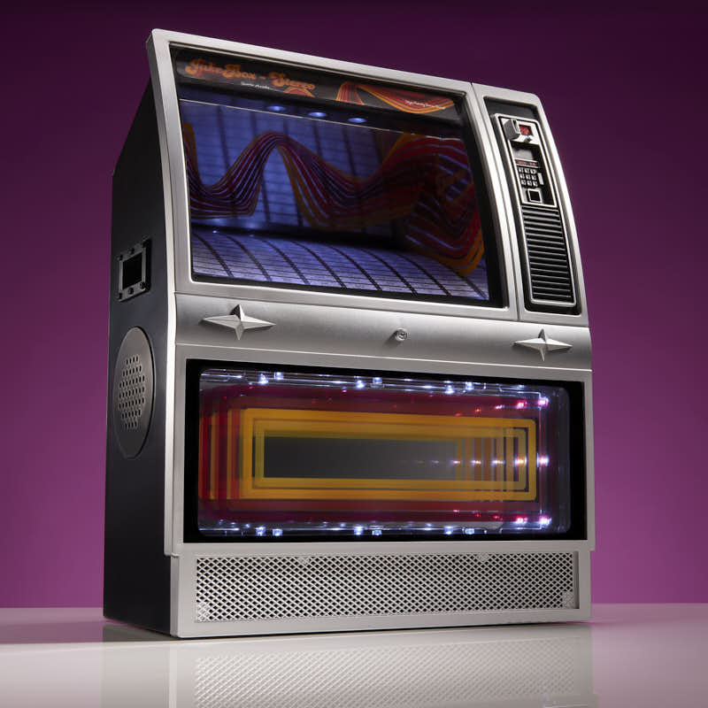 numskull-quarter-arcades-jukebox-bluetooth-lautsprecher-70s image 1
