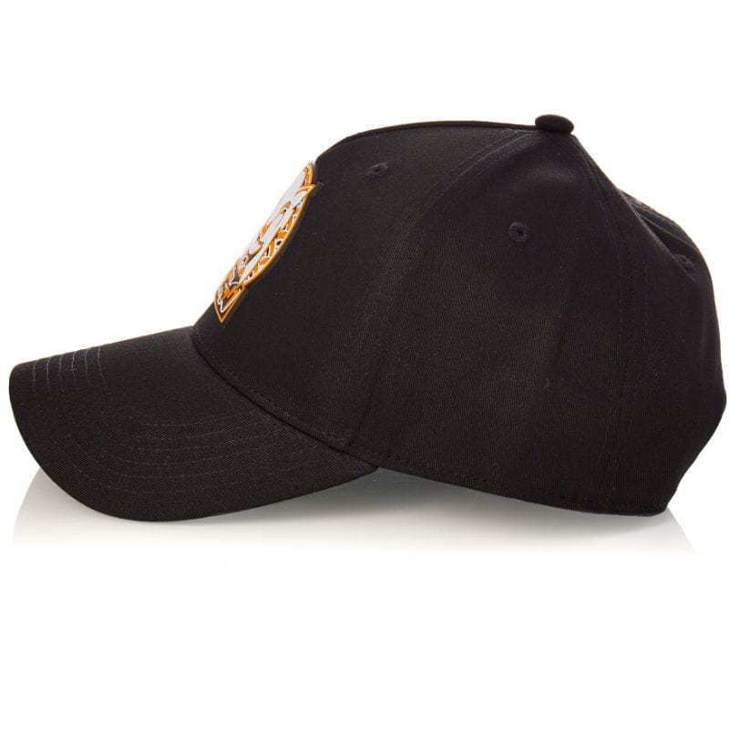 sonic-shonen-rubber-patch-snapback-cap-schwarz image 2