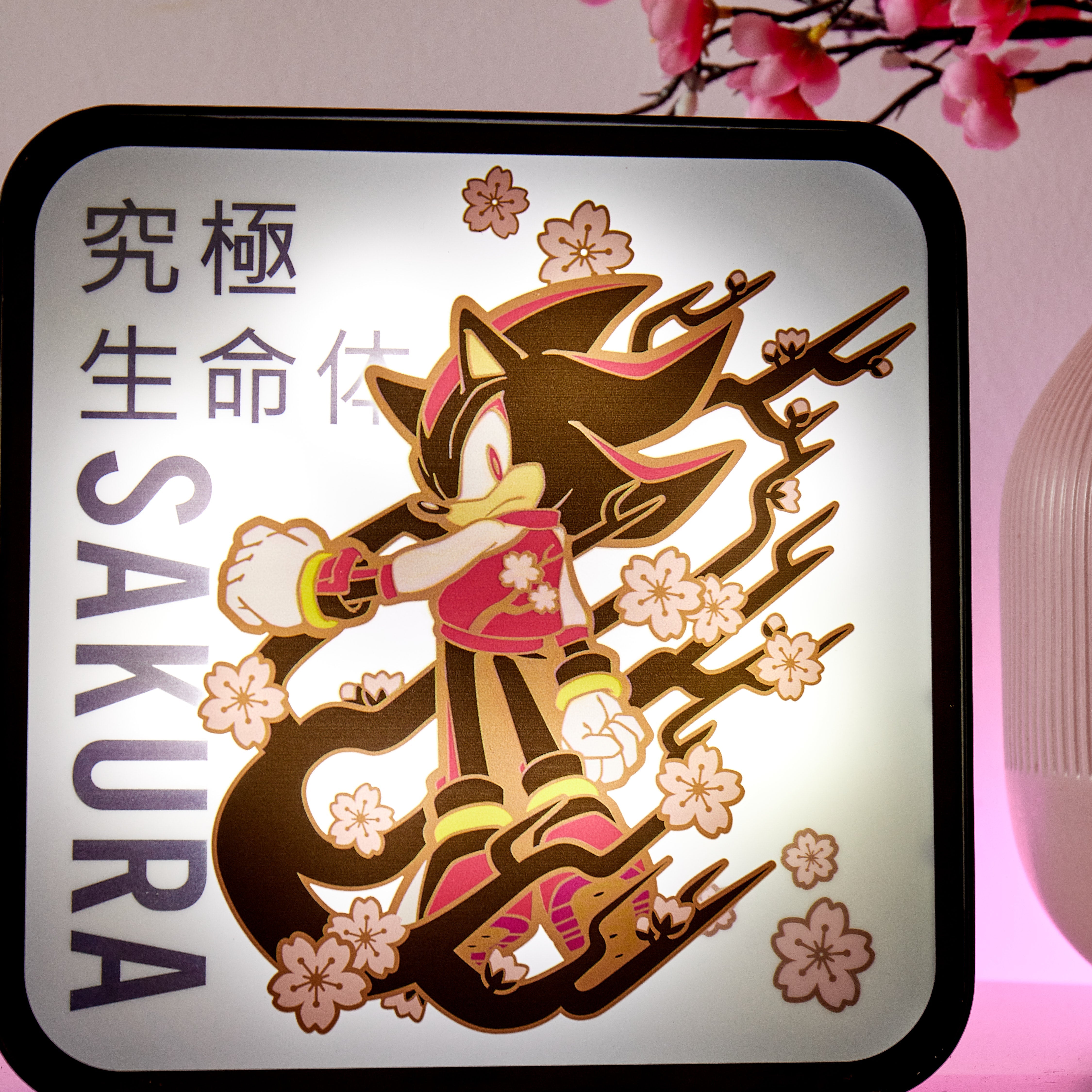 numskull-sonic-lampe-sakura-shadow-acryl-led-tisch-wandlicht image 5