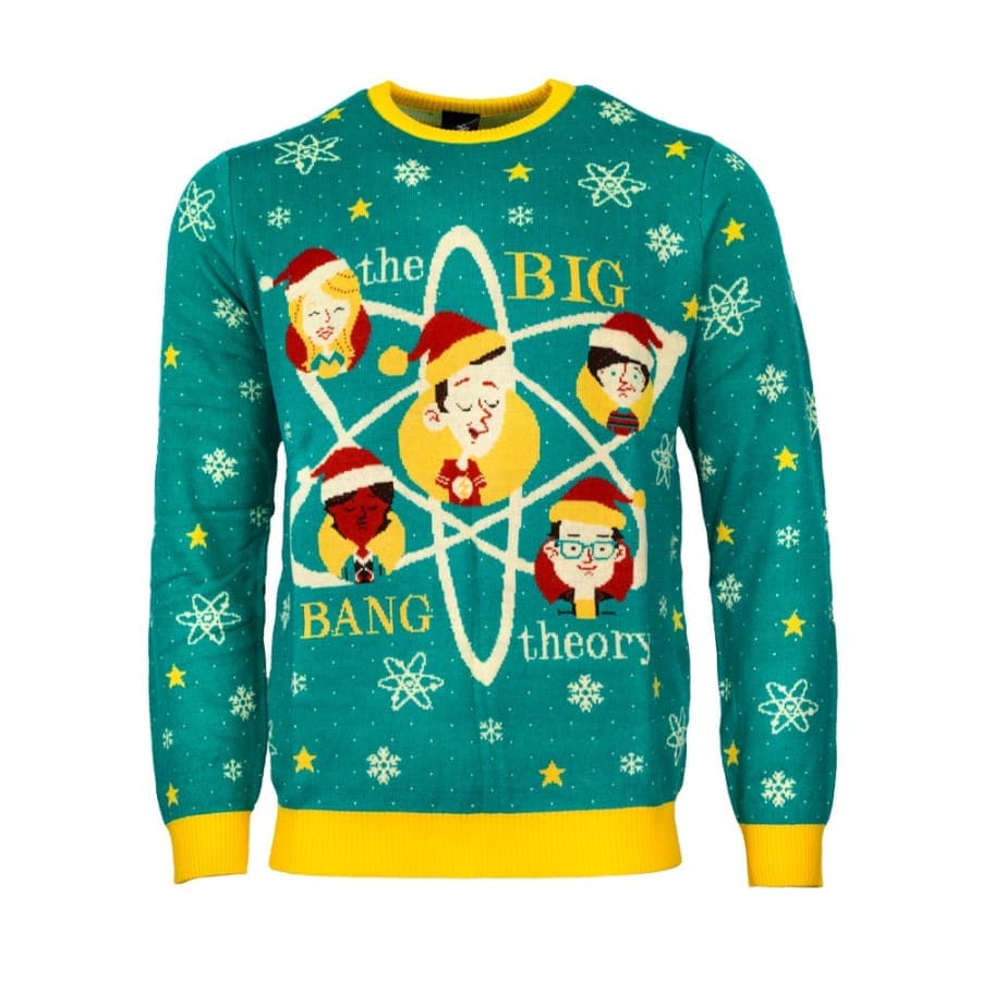 numskull-big-bang-theory-christmas-jumper-pullover-gr-e-l image 1