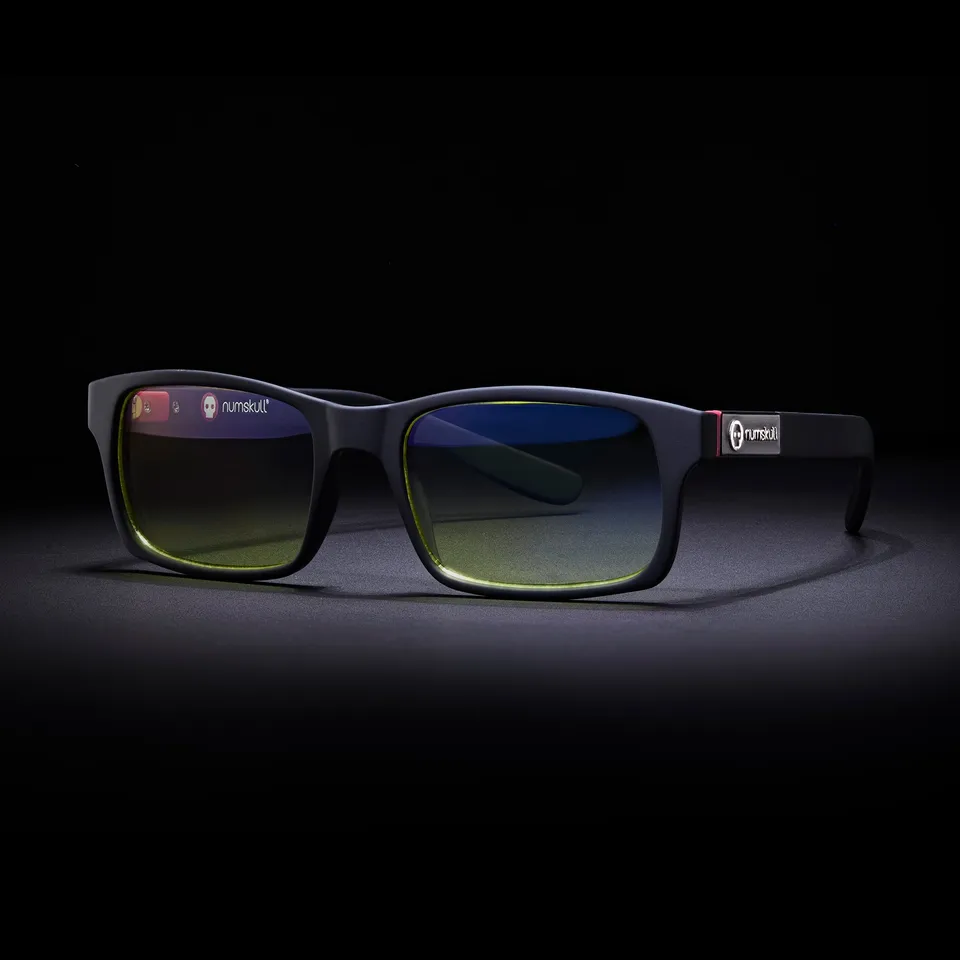 numskull-edge-gaming-brille-blaulicht-gelb-headset-kompatibel image 1