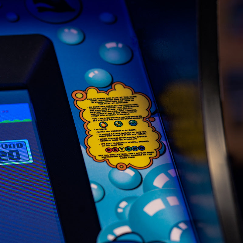 numskull-taito-bubble-bobble-quarter-arcade-cabinet-spielbar image 6
