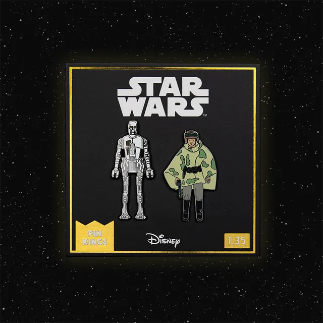 numskull-pin-kings-star-wars-emaille-pin-set-1-35-leia-8d8 image 1