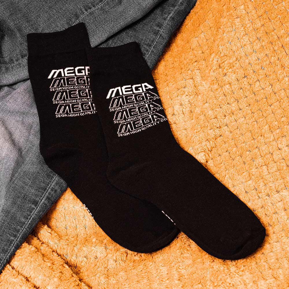 numskull-sega-mega-drive-retro-logo-socken-schwarz-one-size image 4