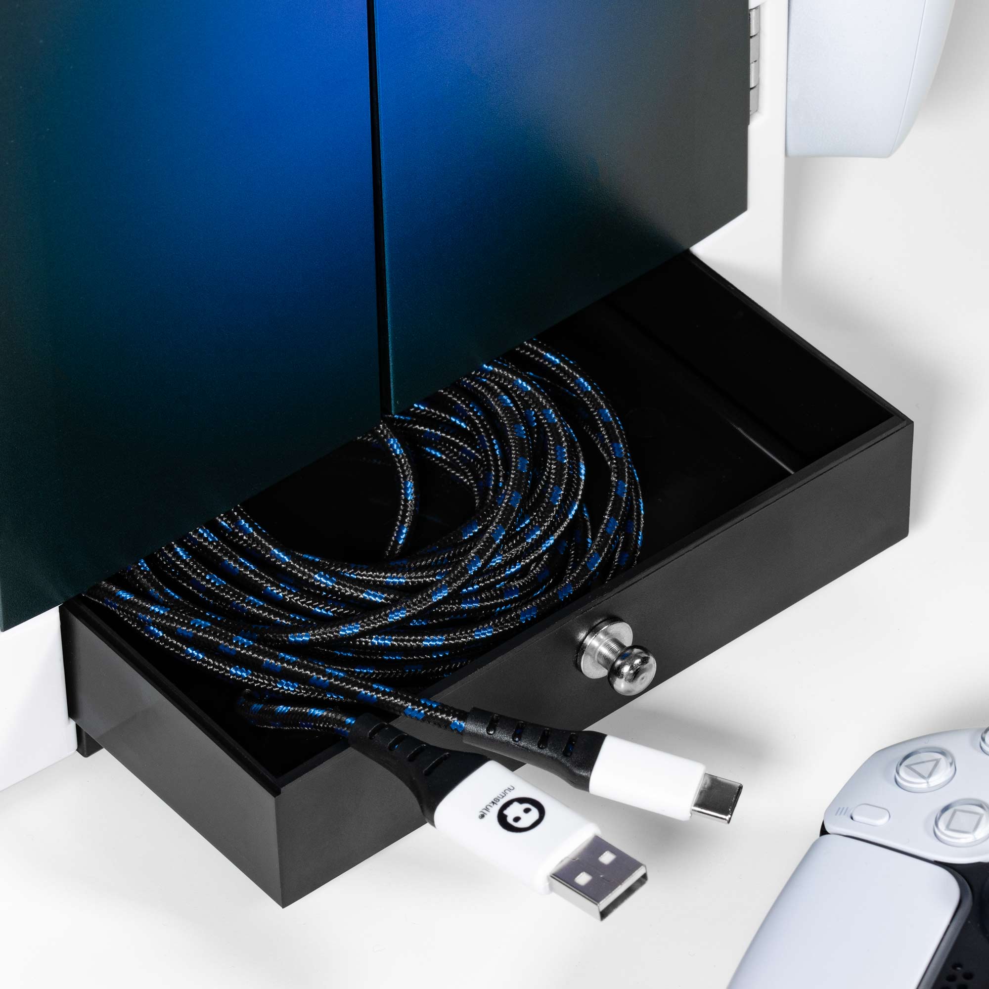 numskull-gaming-locker-ps5-schrank-blau-wei-f-r-10-spiele image 5