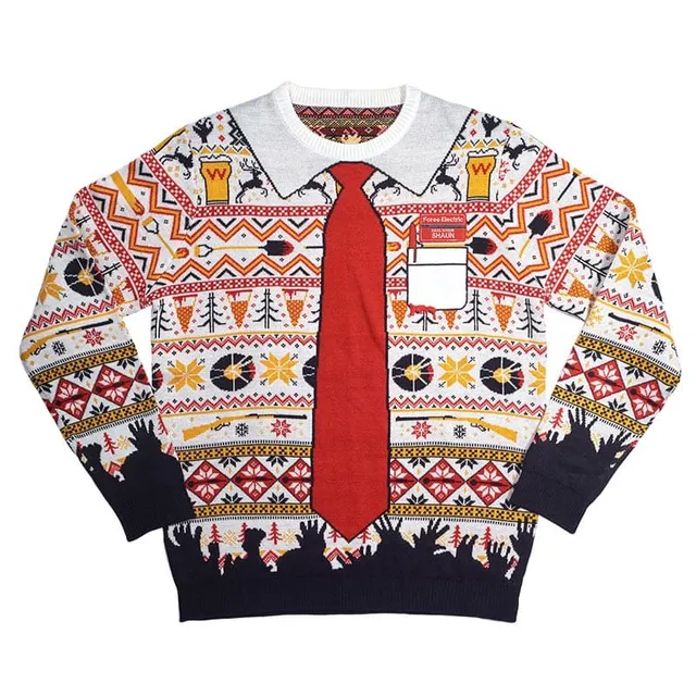 numskull-shaun-of-the-dead-christmas-jumper-gr-e-xs-rot image 1