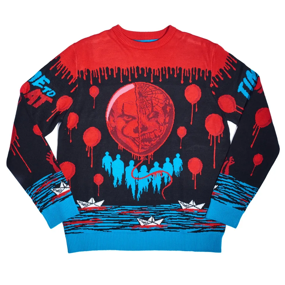 numskull-pennywise-it-weihnachtspullover-ugly-sweater-m image 1