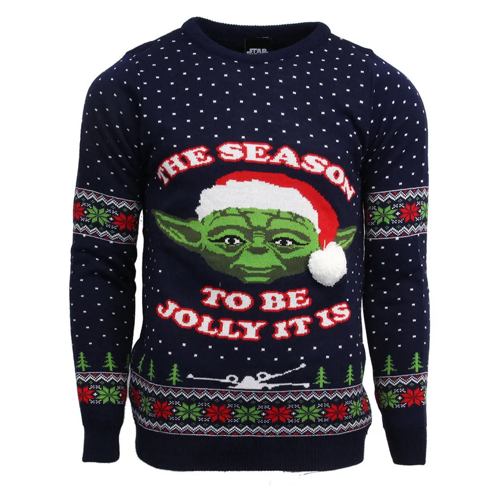 numskull-star-wars-yoda-weihnachtspullover-strick-gr-xs image 1