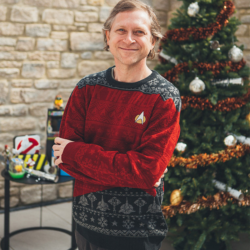 star-trek-trek-the-halls-weihnachtspullover-gestrickt image 2