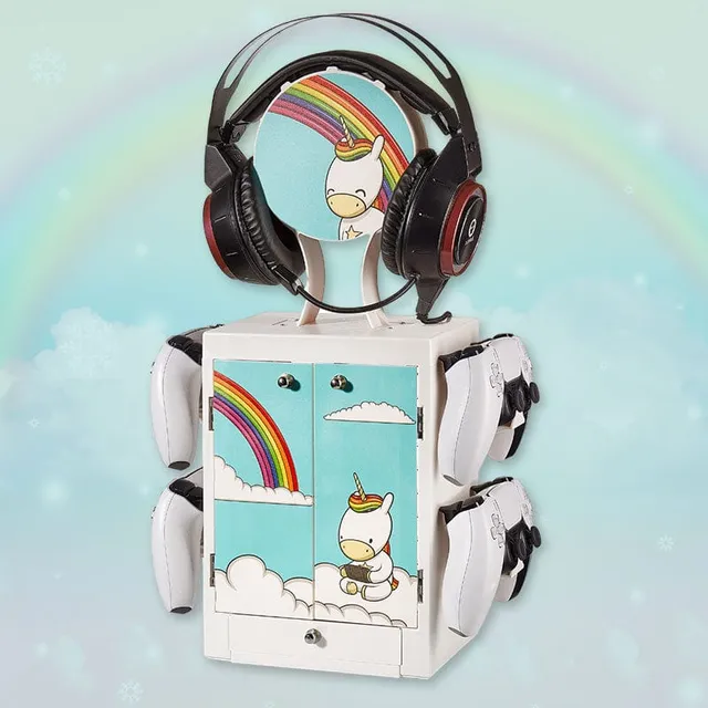 numskull-gaming-locker-eric-the-unicorn-spiele-schrank-bunt image 1