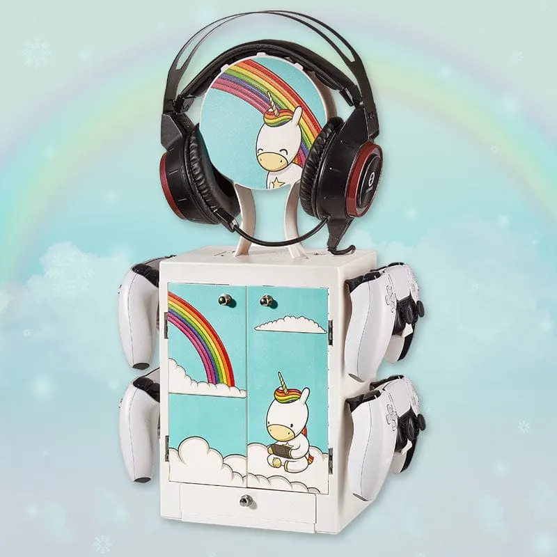 numskull-gaming-locker-eric-the-unicorn-spiele-schrank-bunt image 1