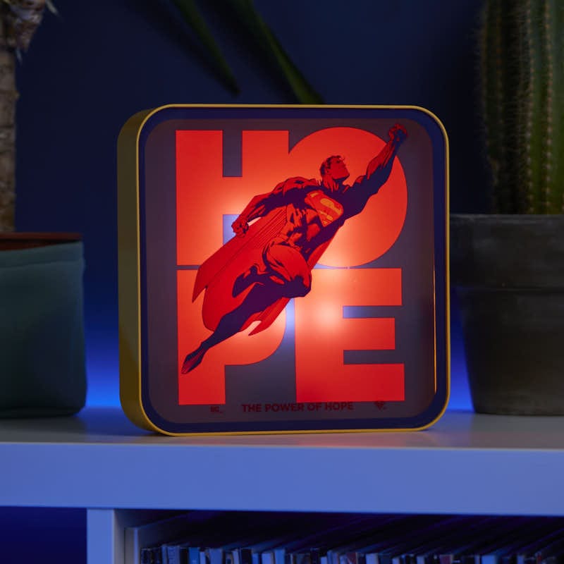 numskull-superman-acryl-lampe-hope-led-tisch-wandleuchte image 2