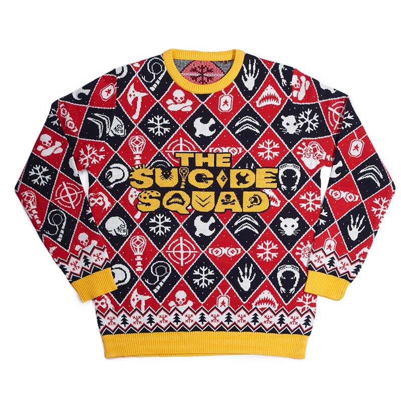 numskull-suicide-squad-christmas-jumper-weihnachtspullover-m-gestrickt image 1