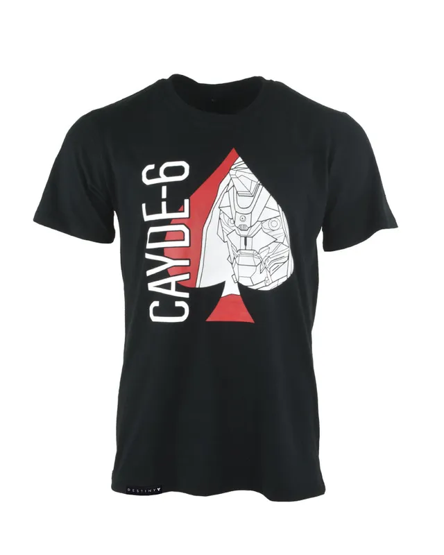 numskull-destiny-cayde-6-spades-t-shirt-schwarz-baumwolle image 1