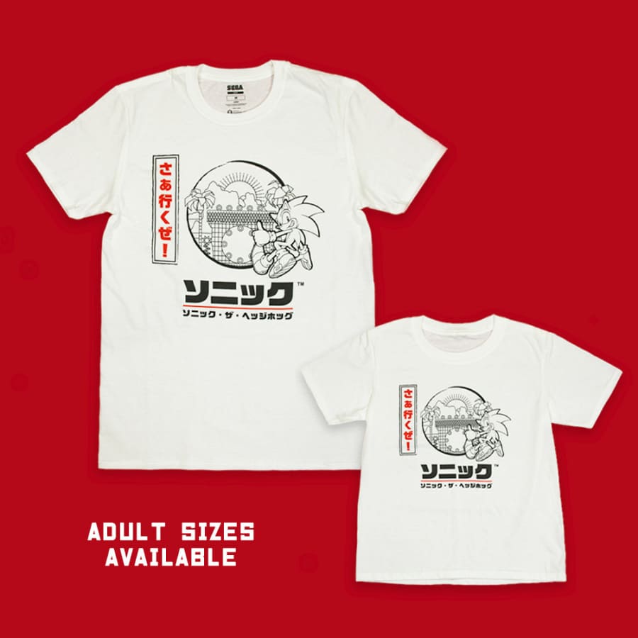 numskull-sonic-japanese-style-kinder-t-shirt-wei-12-13-j image 3
