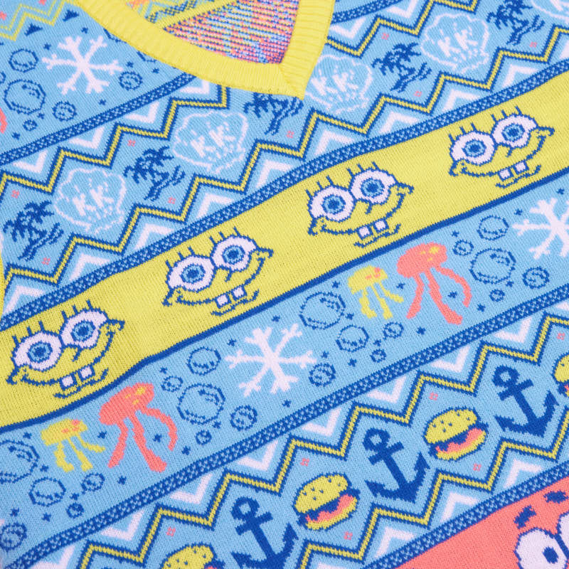 numskull-spongebob-christmas-strickweste-tank-top-gr-m image 3