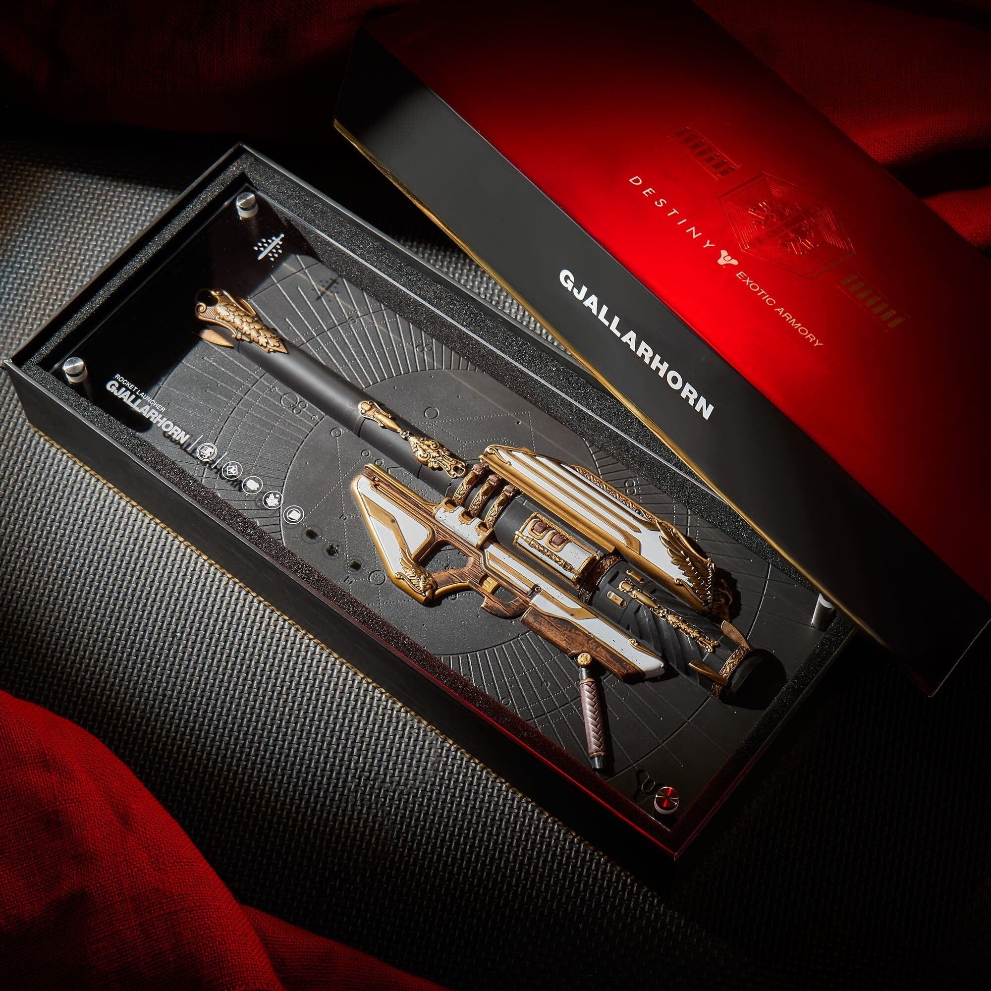 destiny-gjallarhorn-exotic-armory-replik-plakette-45-cm image 4