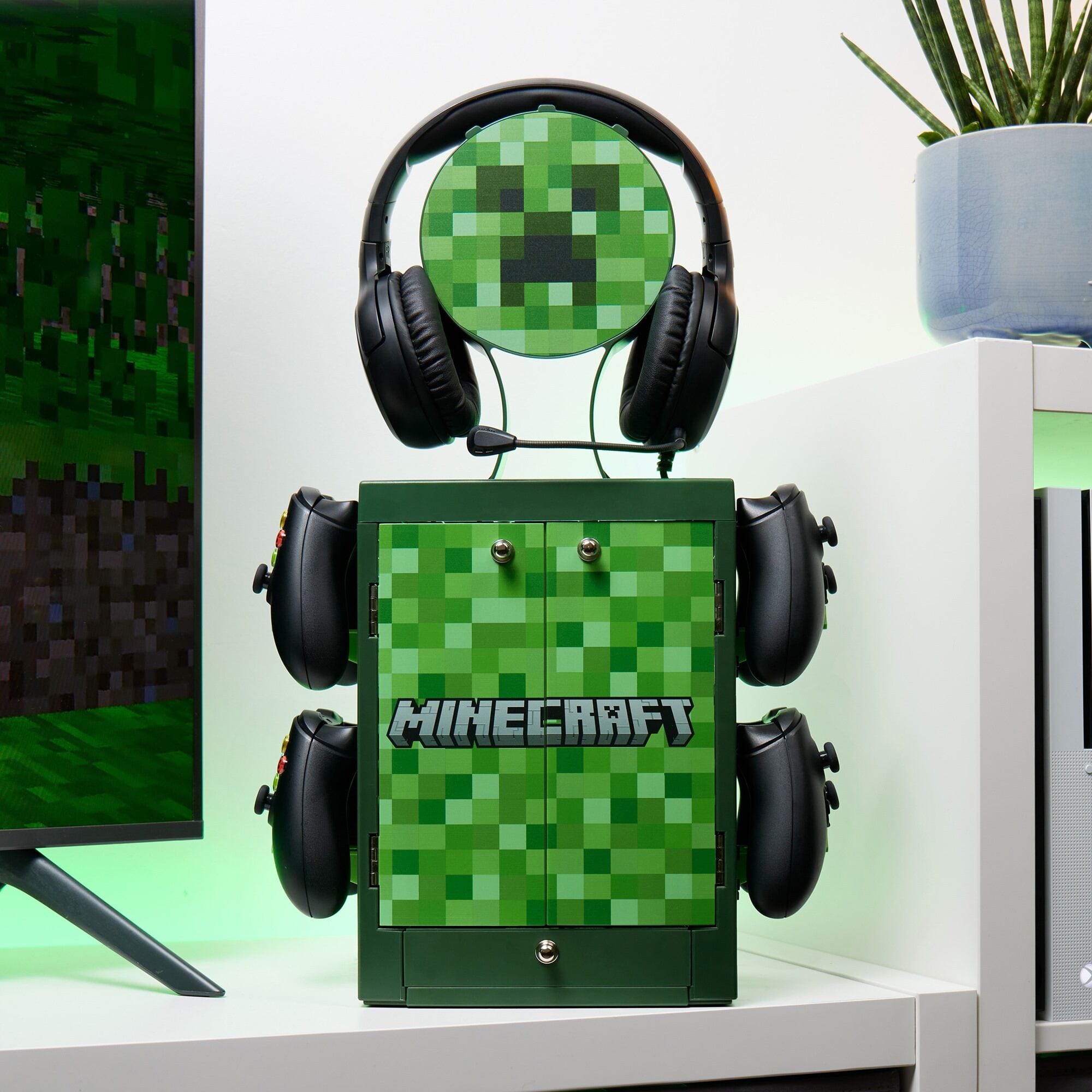 numskull-minecraft-gaming-locker-aufbewahrungsschrank-f-r-10-spiele image 2